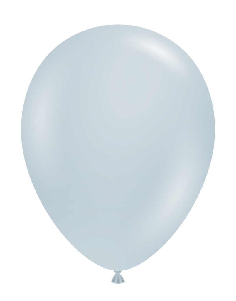 5" Fog Tuftex Latex Balloons (50 Per Bag)