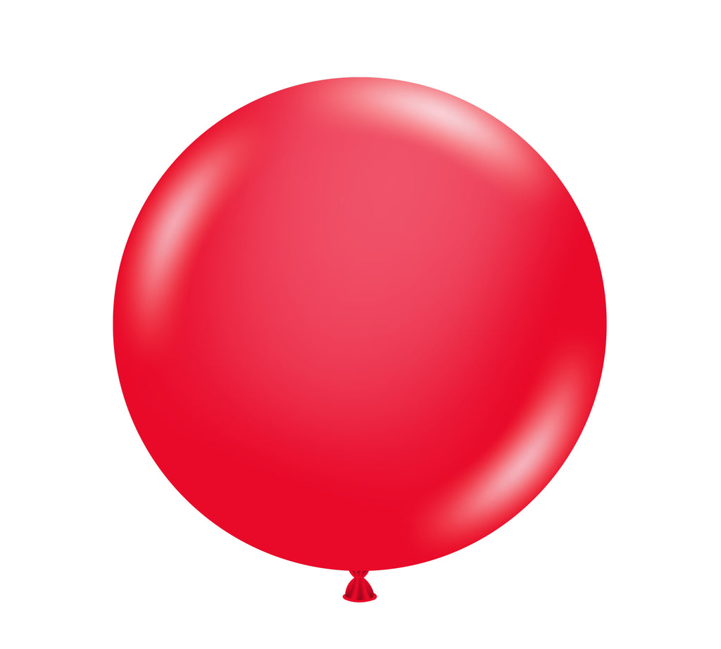 36 inch red tuftex latex balloons 2 per bag tt 36207