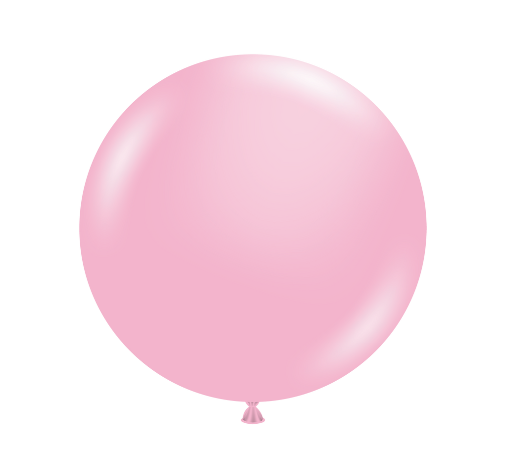 36" Baby Pink Tuftex Latex Balloons (2 Per Bag)
