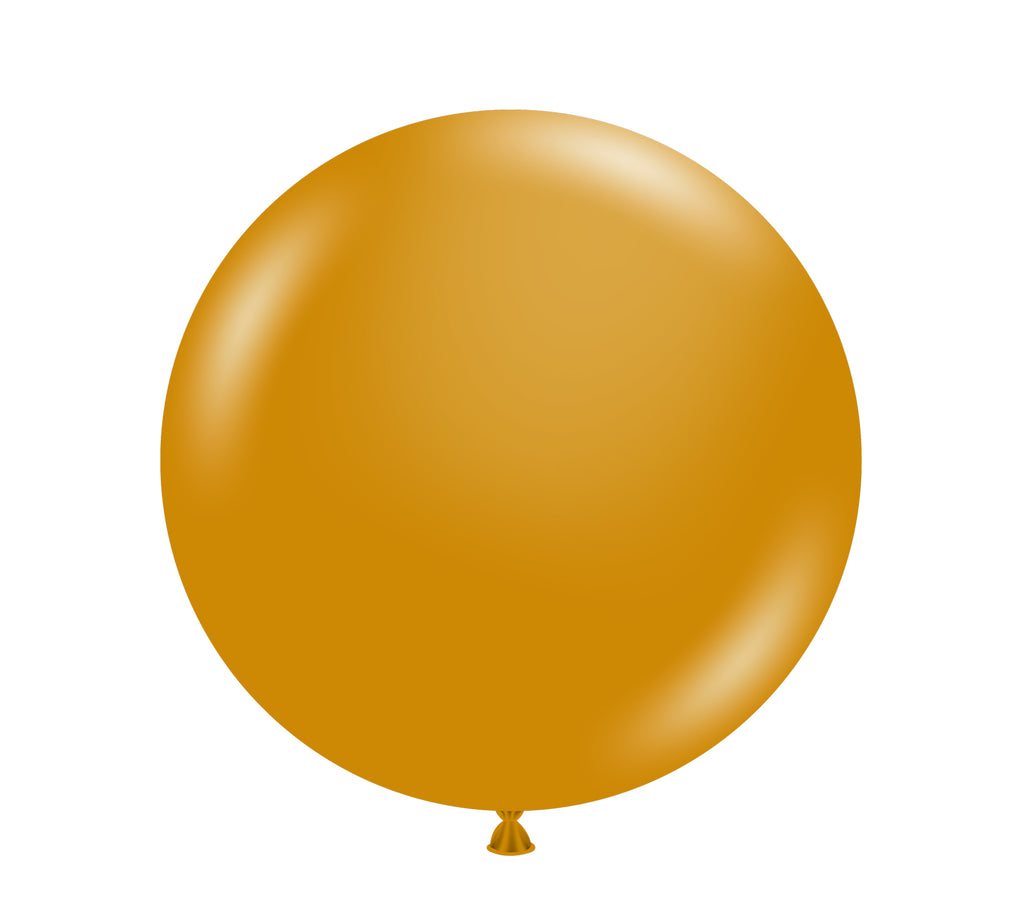 36 inch gold tuftex latex balloons 2 per bag tt 36231