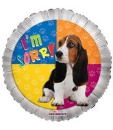 18" I'm Sorry Dog Balloon