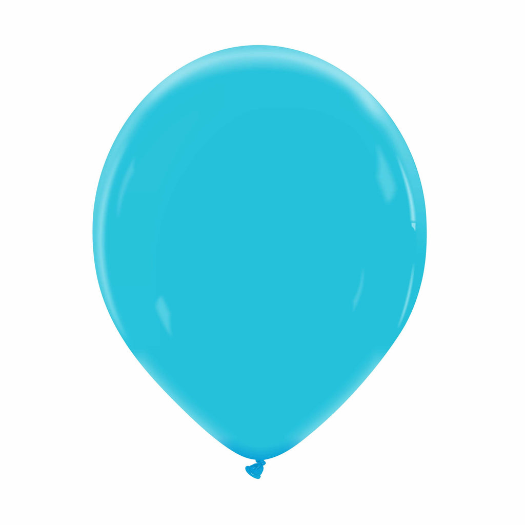 12" Cattex Premium Azure Latex Balloons (50 Per Bag)