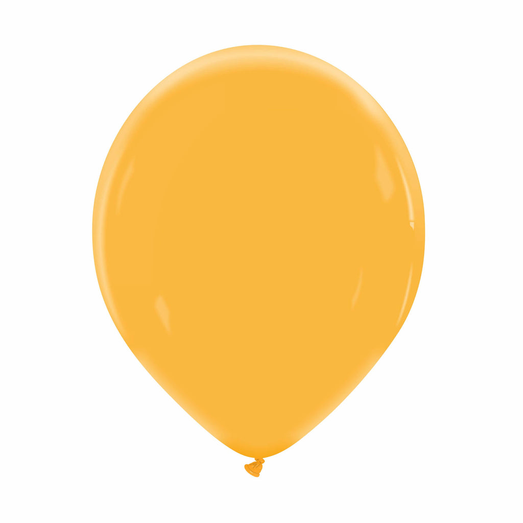 12" Cattex Premium Tangerine Latex Balloons (50 Per Bag)