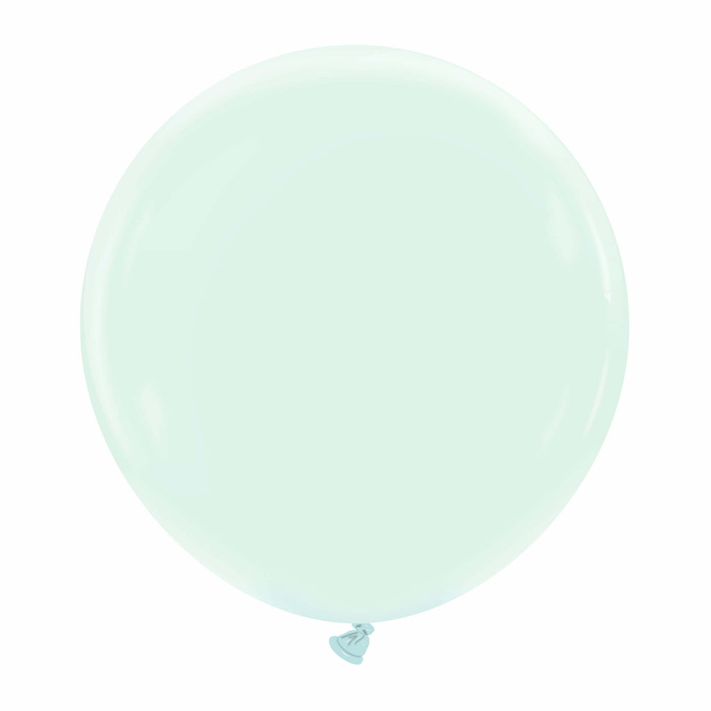 24" Cattex Premium Ice Blue Latex Balloons (1 Per Bag)