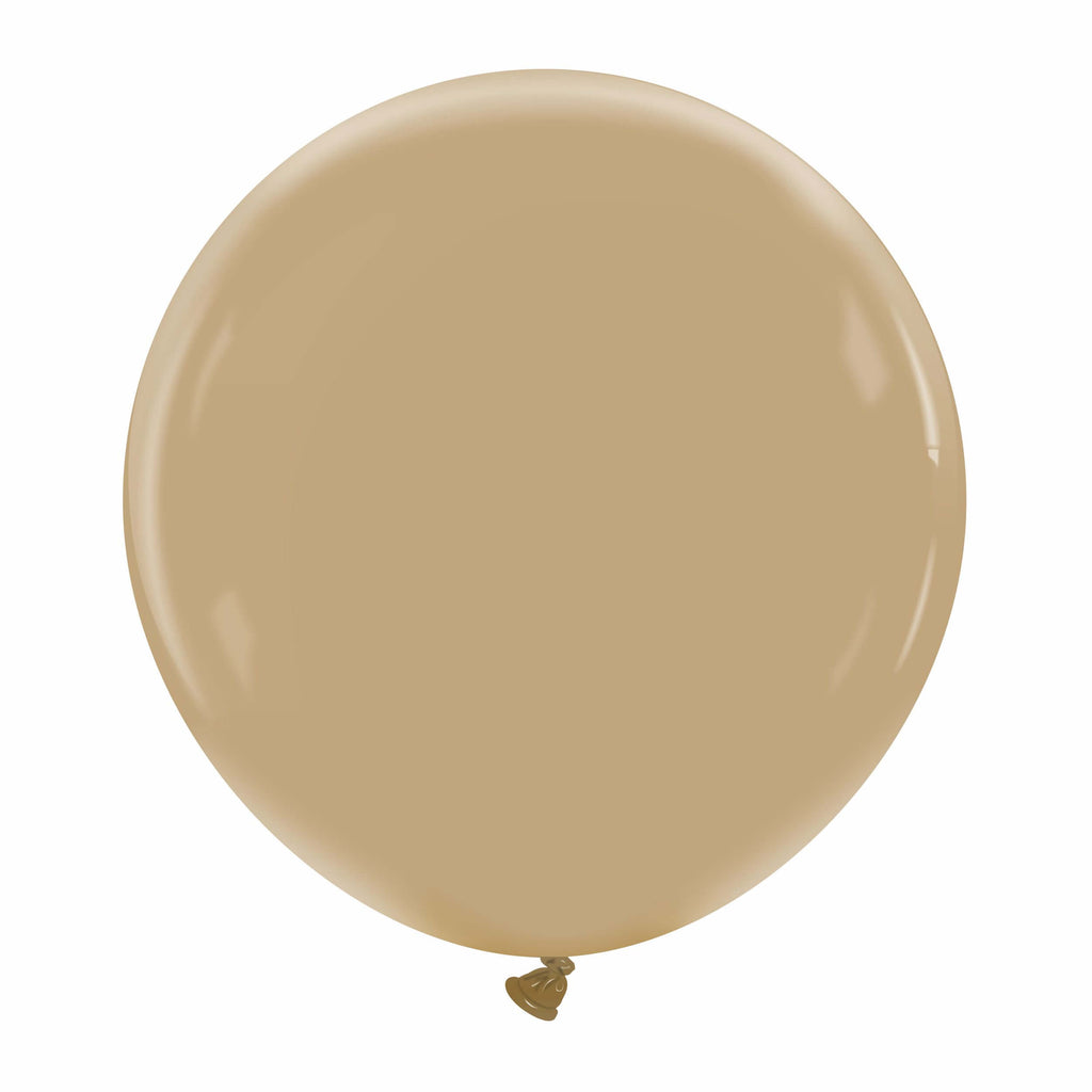 24" Cattex Premium Mocha Latex Balloons (1 Per Bag)