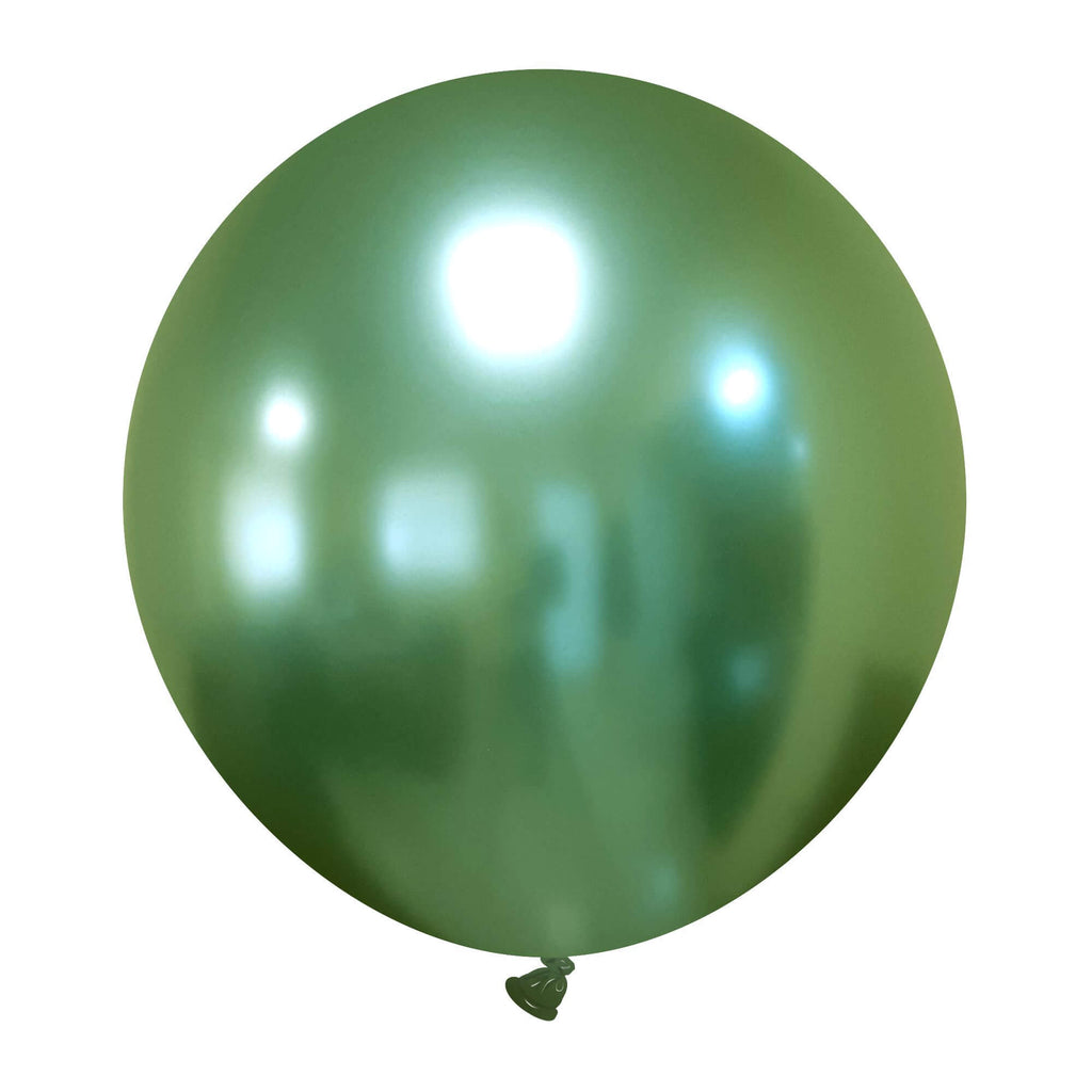 24" Cattex Titanium Light Green Latex Balloons (1 Per Bag)