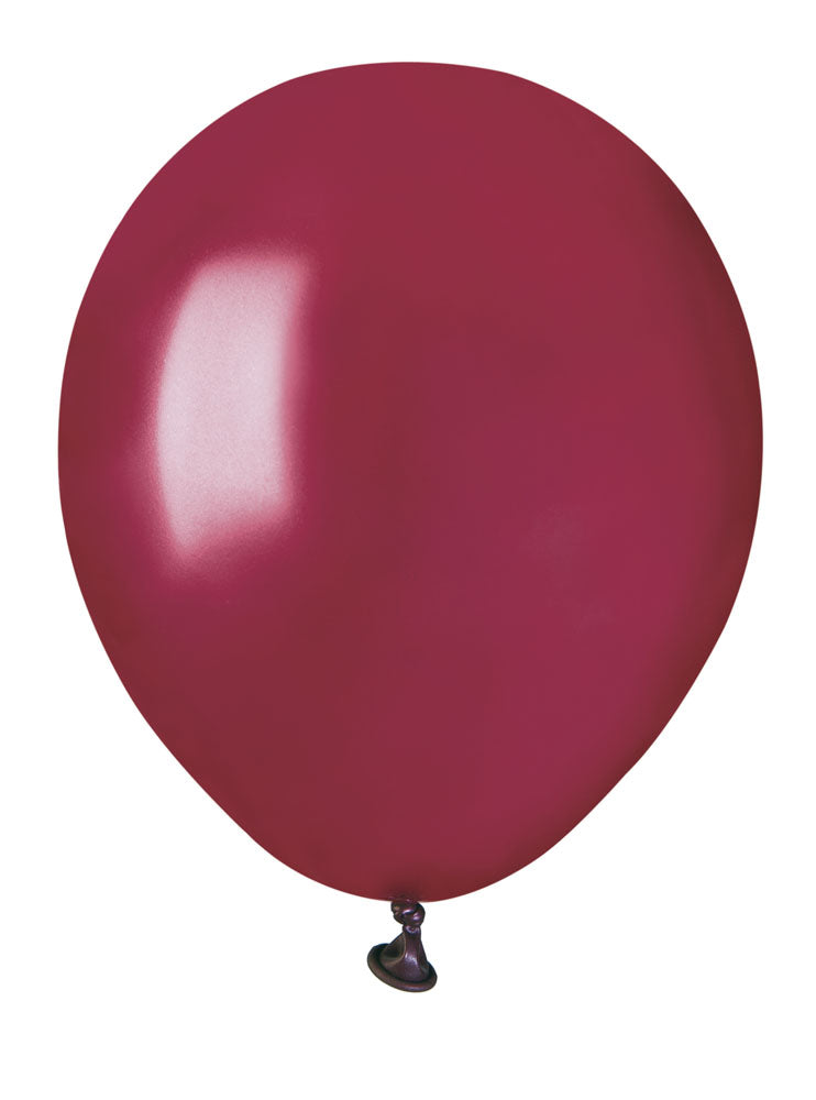 5 inch gemar latex balloons bag of 100 standard vino