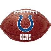 Junior Shape Indianapolis Colts NFL Football Balloon
