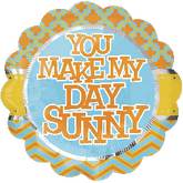 18" Petite You Make My Day Balloon